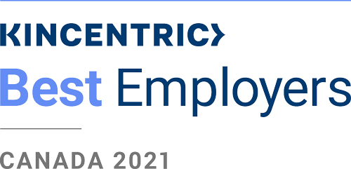 Kincentric best employer Canada 2021 logo